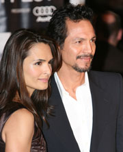 Talisa Soto y Benjamin Bratt