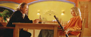 Uma Thurman y David Carradine en Kill Bill Two
