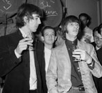 George Harrison y Ringo Starr