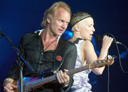Annie Lennox y Sting