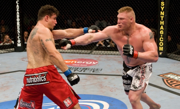 Brock Lesnar def. Frank Mir - TKO Brock Lesnar def. Frank Mir - TKO