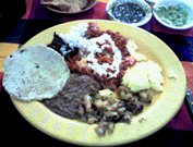 plato campesino