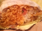 senor baja shrimp burrito