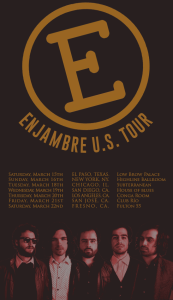 Enjambre U.S. tour banner