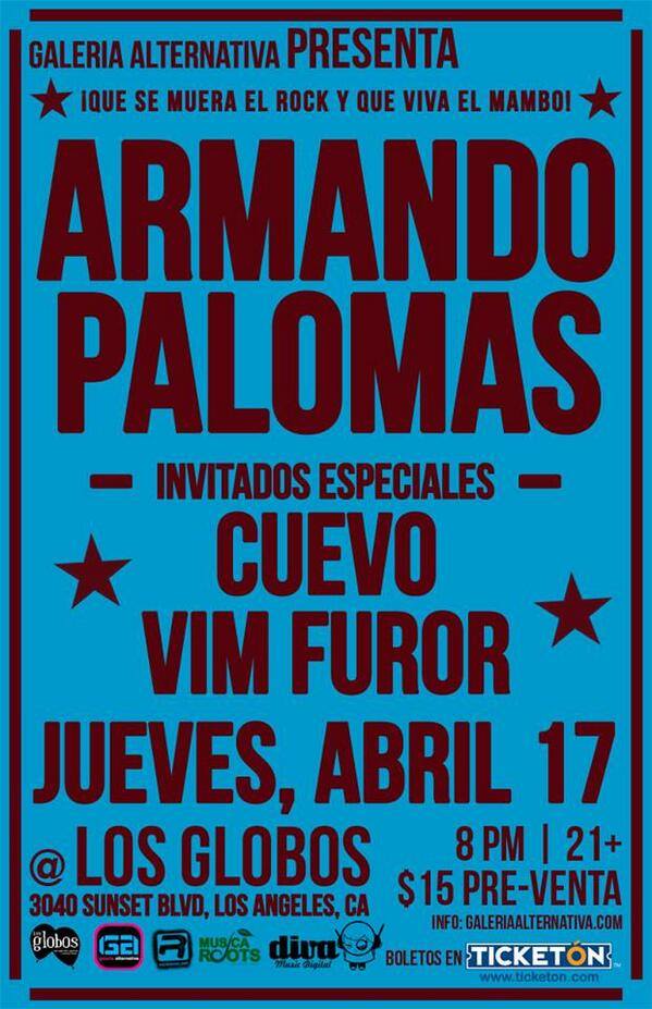 Armando palomas poster