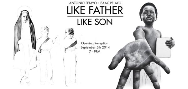 Art Exhibit Like Father and Son - Pelayo