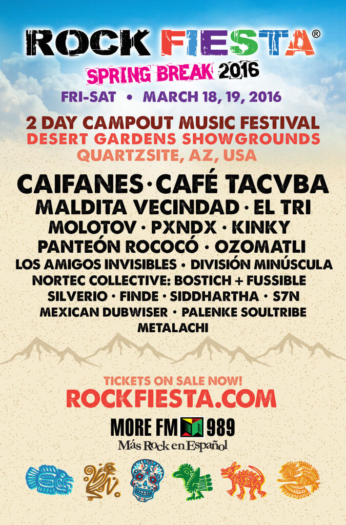 Rock Fiesta 2016 Poster