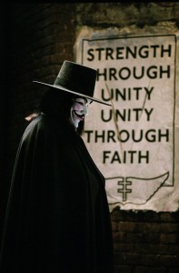 V for Vendetta Unity Poster