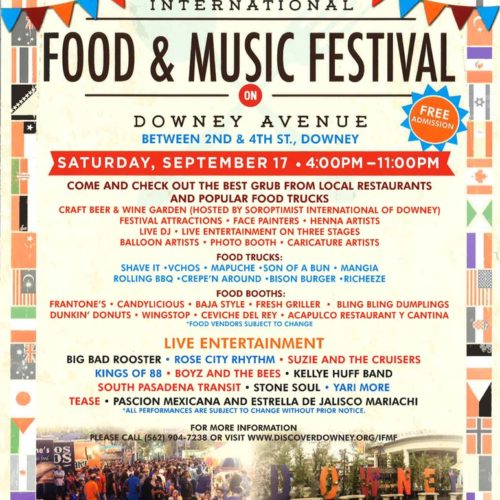 Downtown Downey International Food and Music Festival
