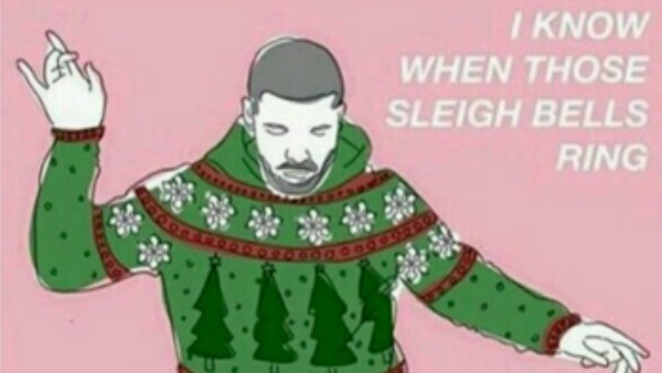drake-on-ugly-xmas-sweater
