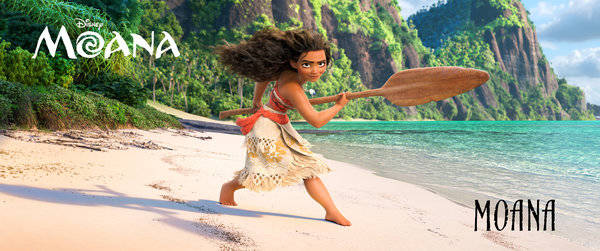 Auli'i Cravalho as Moana in Moana