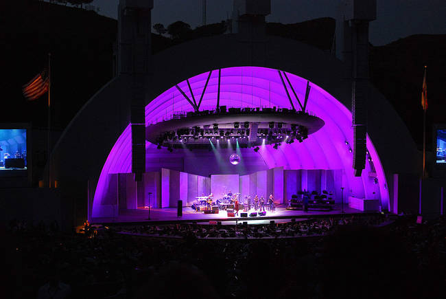 Hollywood Bowl at Night