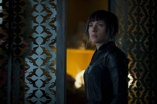 Scarlett Johansson plays The Major in Ghost in the Shell