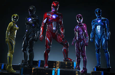 Power Rangers Suited Up on Books