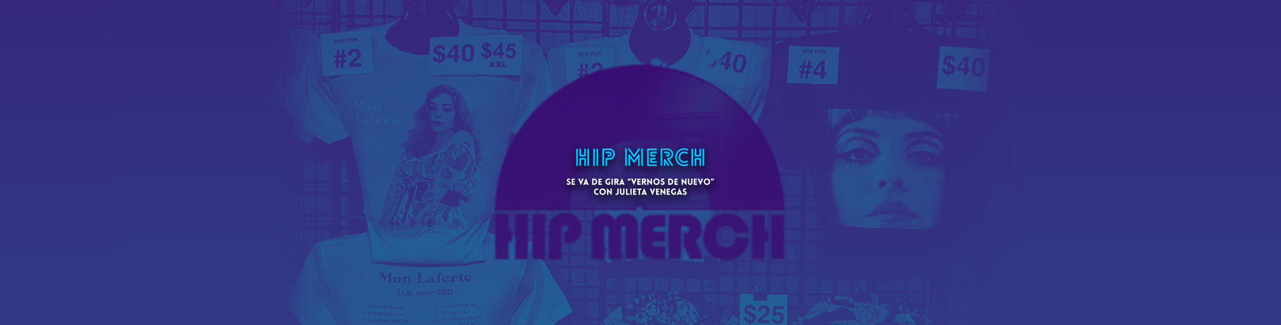 Hip Merch se va de gira “vernos de nuevo” con Julieta Venegas