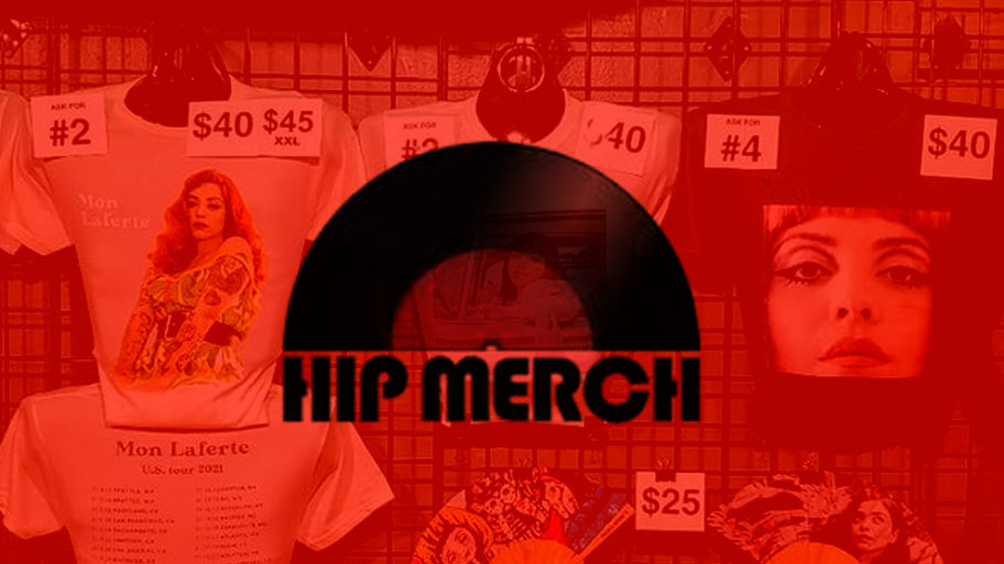 hip merch logo y mercancia