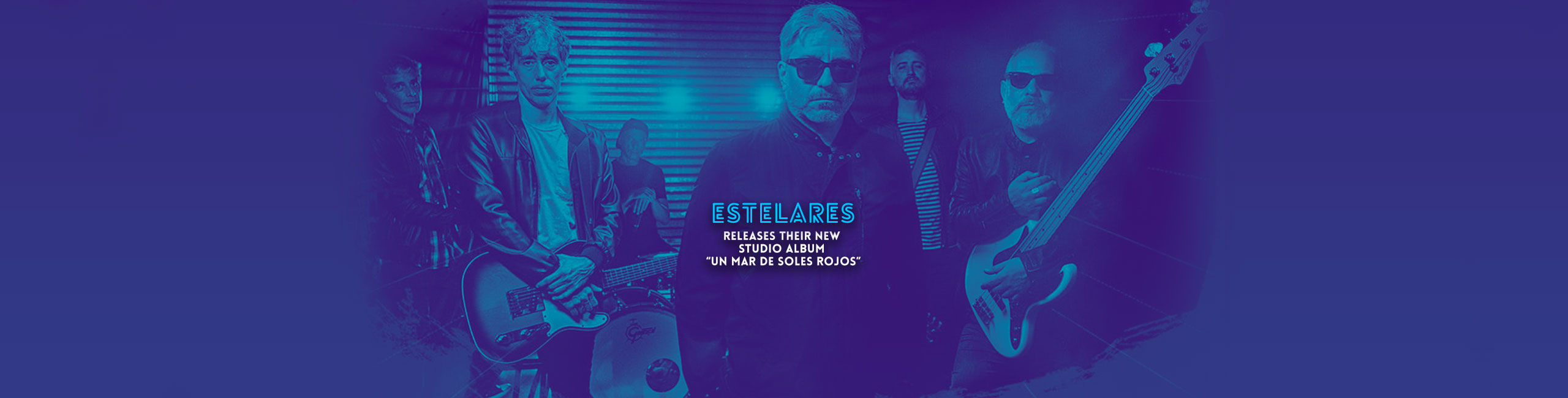 Estelares presenta su nuevo album de estudio “un mar de soles rojo”