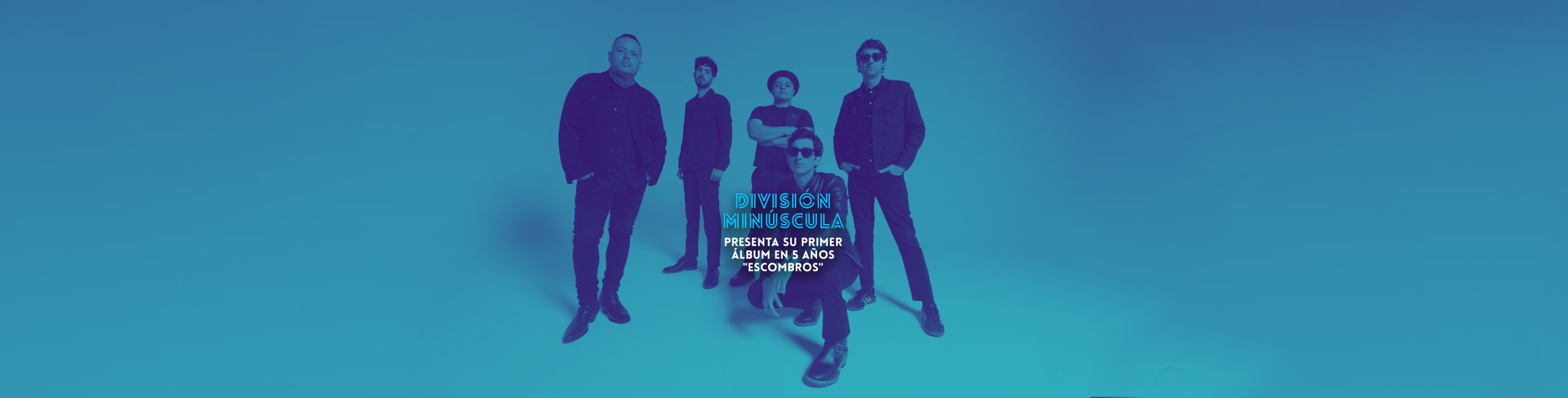 División Minúscula presenta su primer Álbum en 5 años “Escombros”