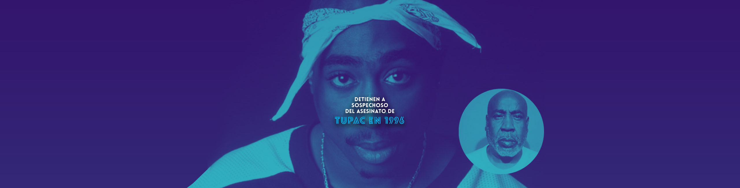 Detienen a sospechoso del asesinato de Tupac en 1996