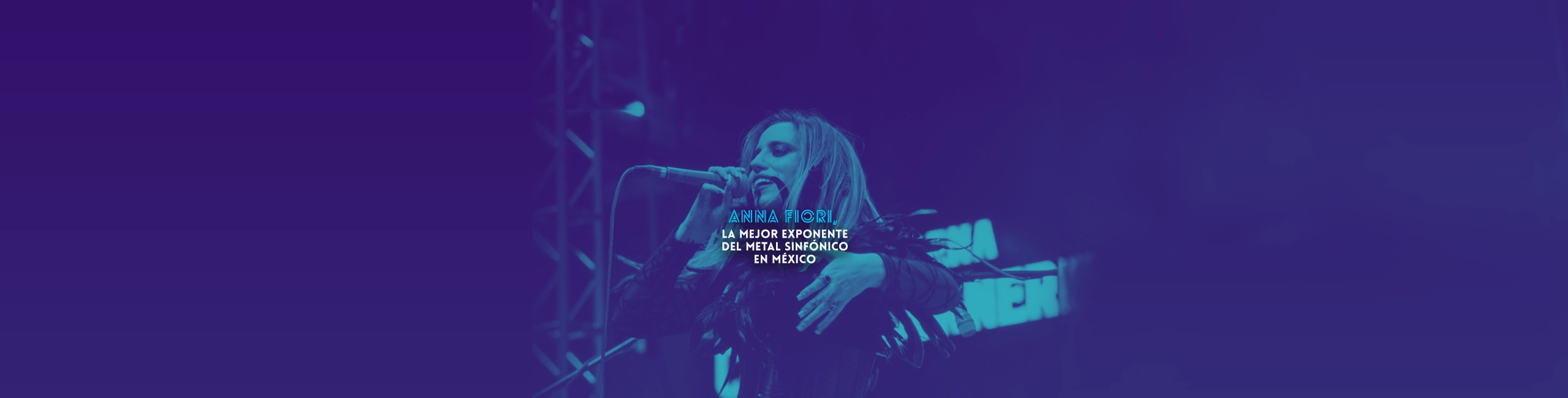 Anna Fiori, la mejor exponente del metal sinfónico en México