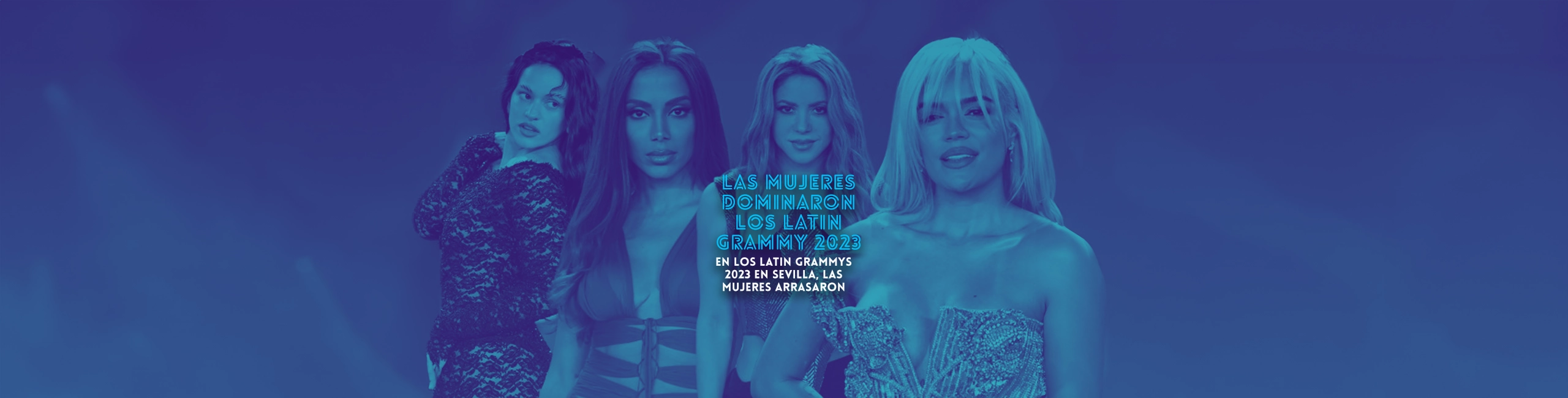 Las Mujeres Dominaron los Latin Grammy 2023″  “En los Latin Grammys 2023 en Sevilla, las mujeres arrasaron
