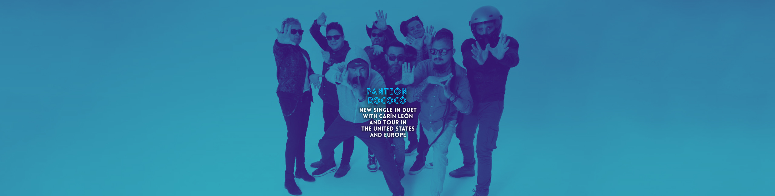 Panteón Rococó new single in duet with Carín León and tour in the United States and Europe