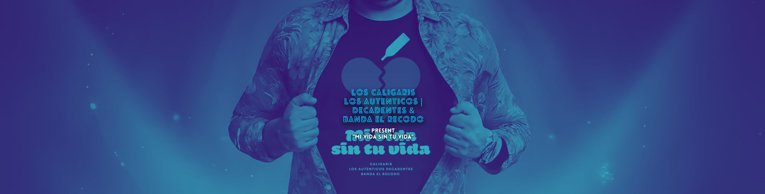 Los Caligaris, Los Auténticos Decadentes & Banda El Recodo present “Mi Vida sin tu Vida”